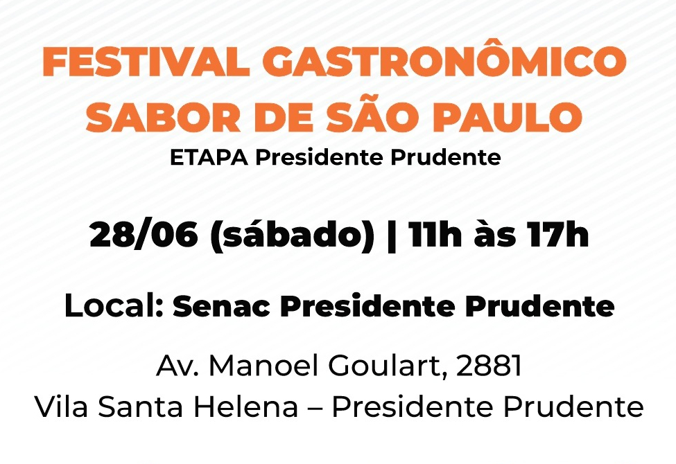 Festival Gastronômico Sabor de São Paulo